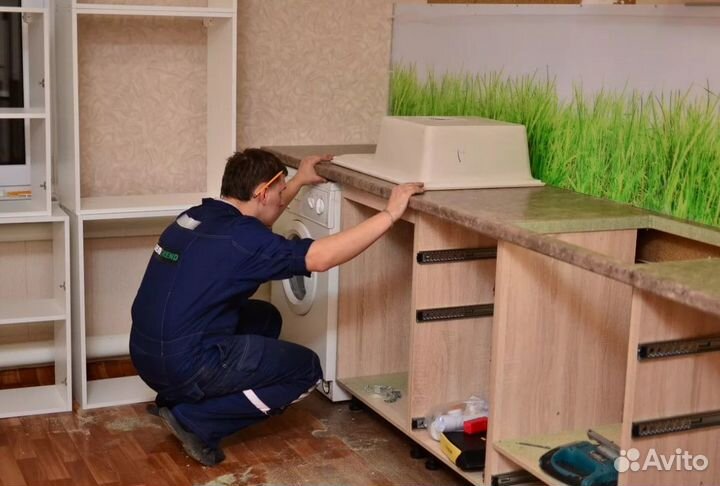 Сборка мебели. Сборка кухни