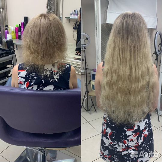 Наращивание волос