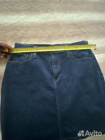Джинсовая юбка levis