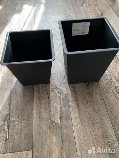 Кашпо из ротанга