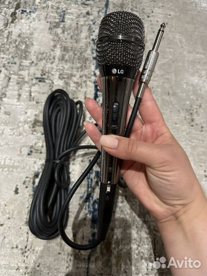 Микрофон для караоке lg