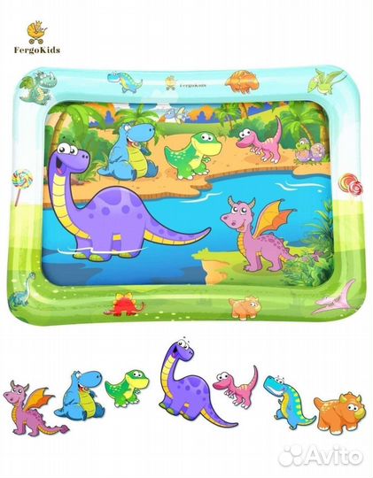 Развивающий водный коврик