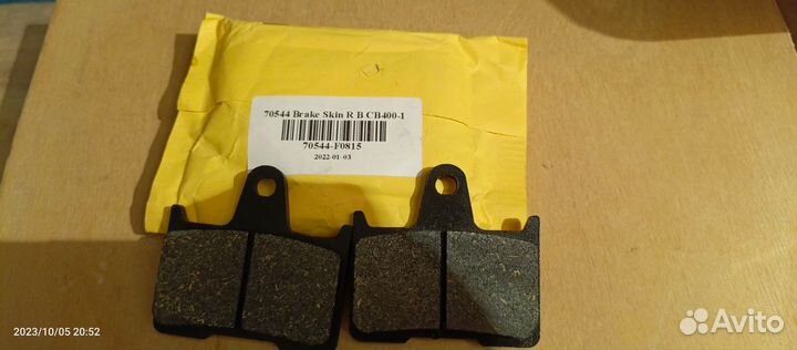 Задние тормозные колодки CVK