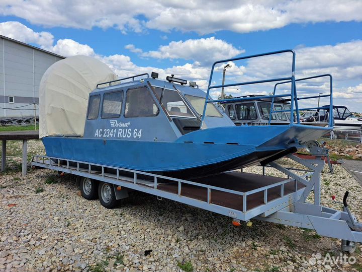 Аэролодка Двина 2кс + мотор Toyota 256 л.с