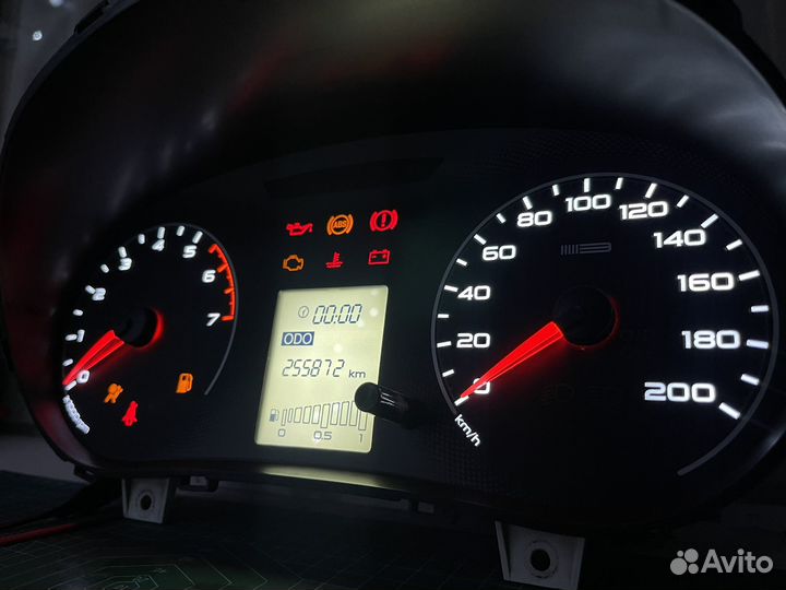 Приборная панель Гранта