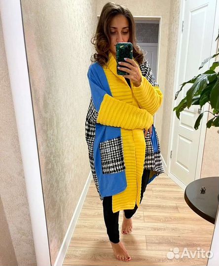 Кардиган oversize до 58 размера