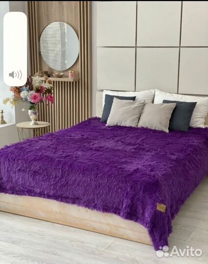 Плед травка евро