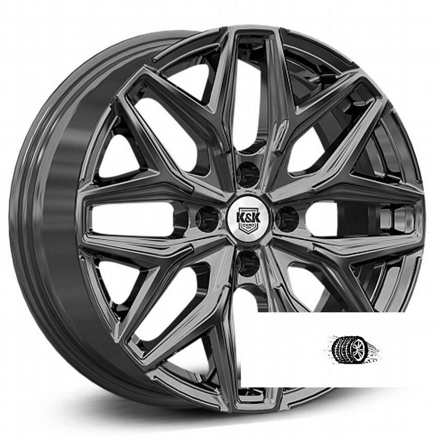 Литые диски K&K 7×R17 5×108
