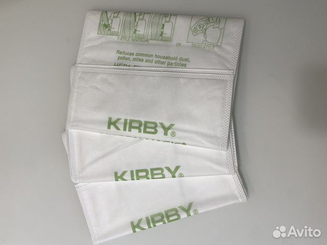 Мешки для пылесосакирби kirby. Оригинал 1шт
