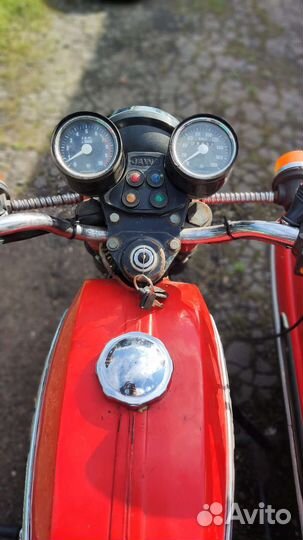 Jawa 350 с коляской