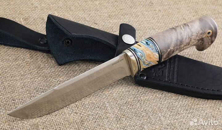 Нож Барракуда-3 сталь S390 рукоять зуб а и карельс