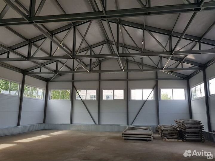 Быстровозводимые здания ангары склады