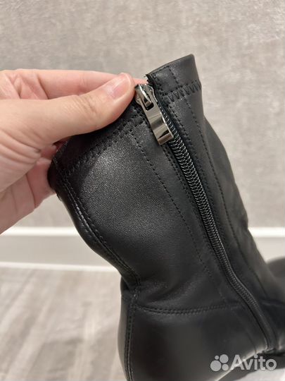 Ботильоны чулки черные 38