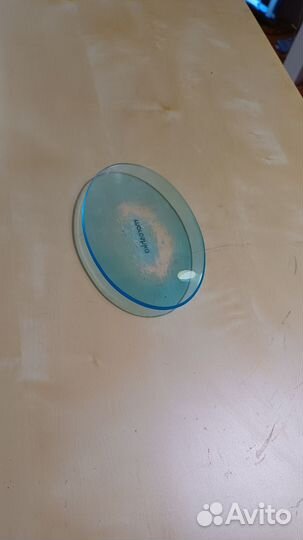 Мыльница стеклянная