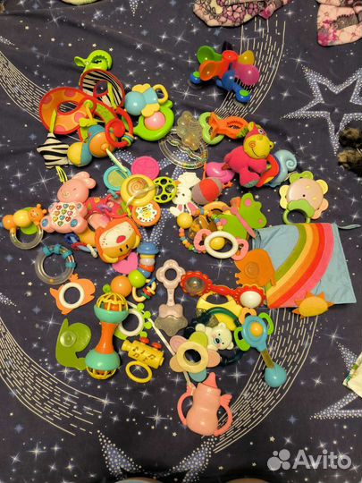 Пакет игрушек погремушек