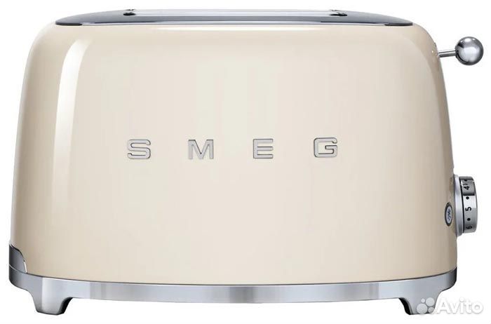 Тостер Smeg TSF01creu, кремовый