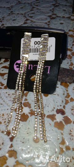 Серьги новые