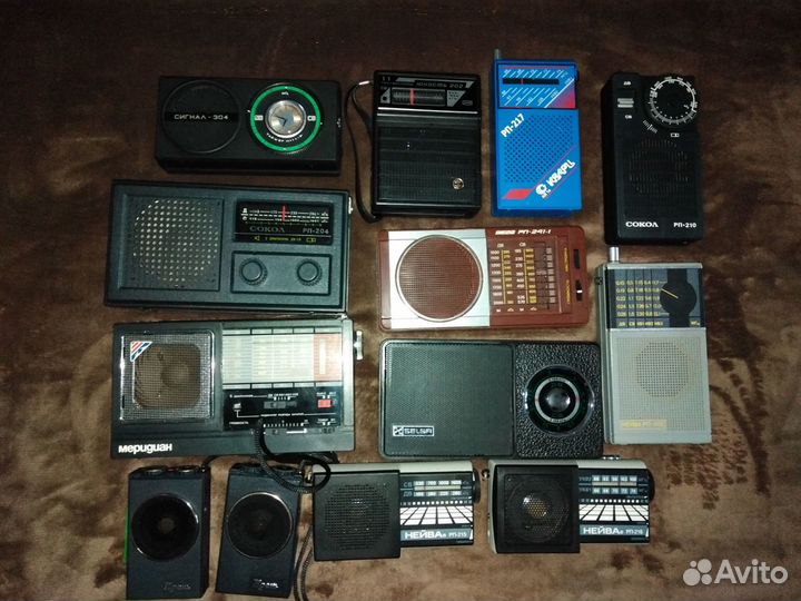 Продам коллекцию радиоприемников