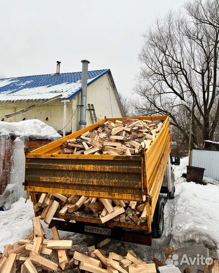 Дрова березовые колотые