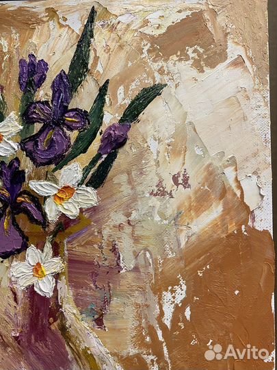 Картина маслом 30*30 