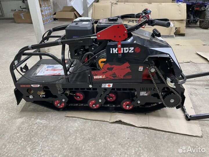 Мотобуксировщик Ikudzo 2.0 1450/500 EKR17 (с ревер