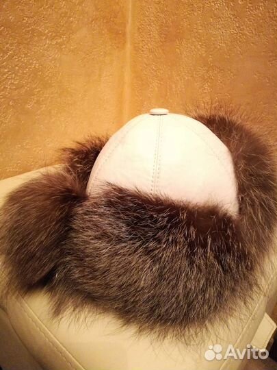 Шапка ушанка женская