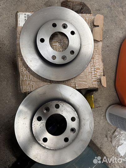 Диски тормозные Duster Megane 4