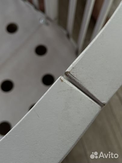 Кроватка круглая с маятником 7в1