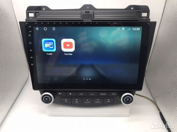Магнитола Honda Accord 02-08 Android 3+32 dsp