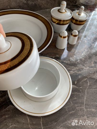Набор столовой посуды германия форфор из гдр