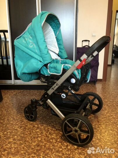 Коляска Hartan VIP и автолюлька Maxi Cosi