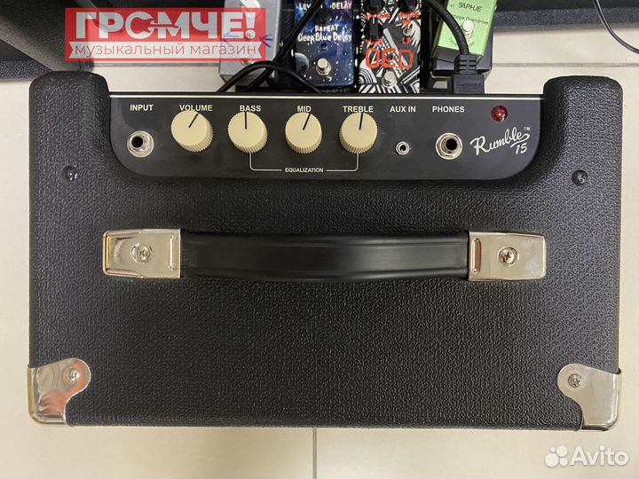 Комбоусилитель для бас-гитары бу