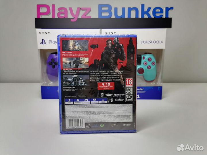 Wolfenstein the New order Новый PS4