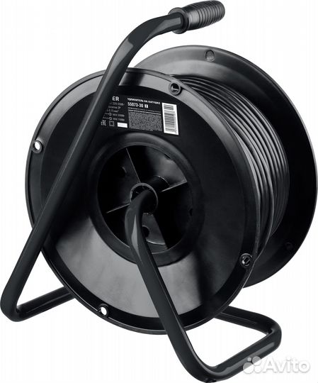 Удлинитель на катушке stayer S-207 пвс 2х0.75 30м