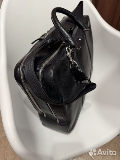 Мужской кожаный портфель Montblanc
