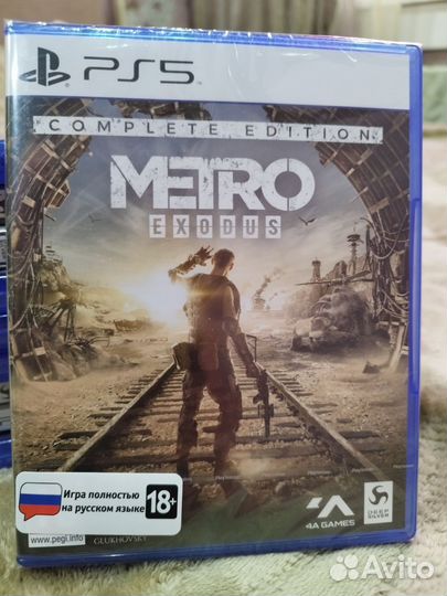 PS5 Metro Exodus Complete Edition Новый