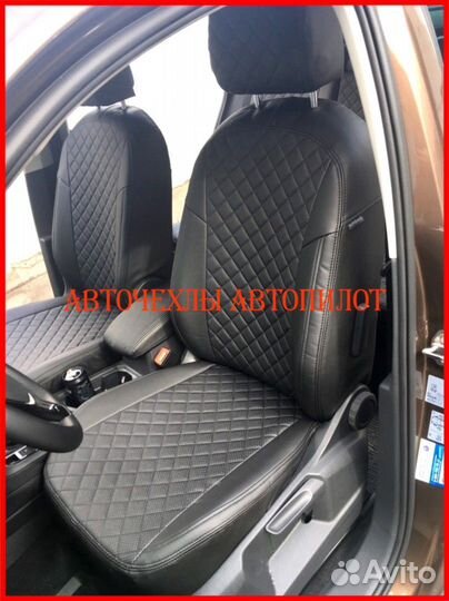 Чехлы Автопилот Volkswagen Tiguan 2 из экокожи