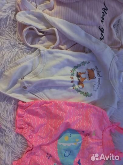 Одежда пакетом для новорождённой