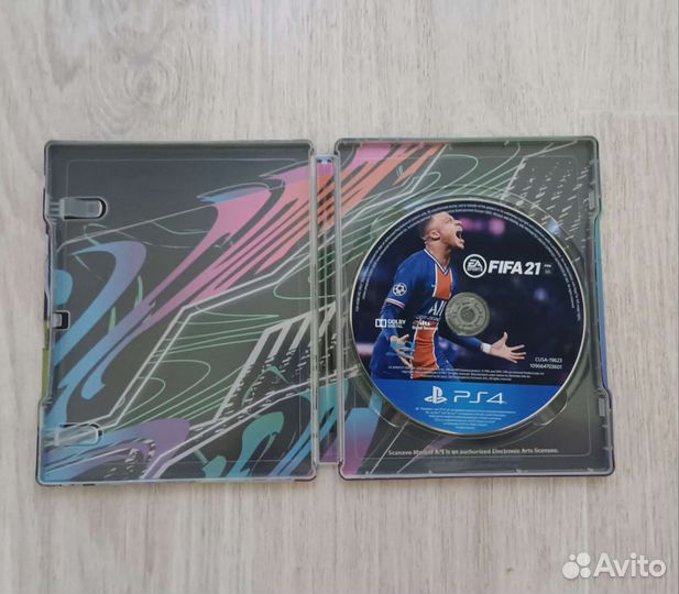 Fifa 21 2021 steelbook ps4 с диском