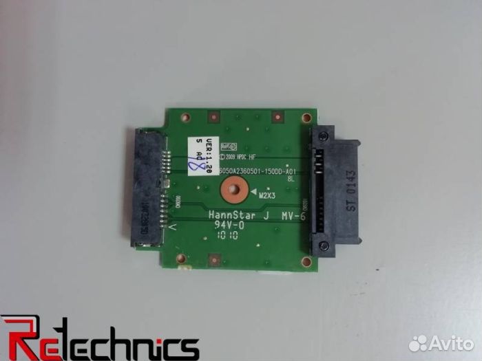 Плата подключения привода ноутбука HP 620
