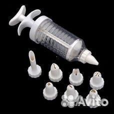 Шприц кондитерский 8 насадок