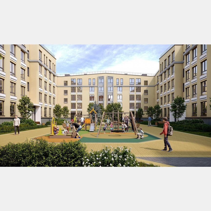 1-к. квартира, 36,6 м², 5/5 эт.