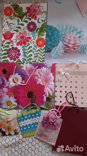 Пакеты подарочные