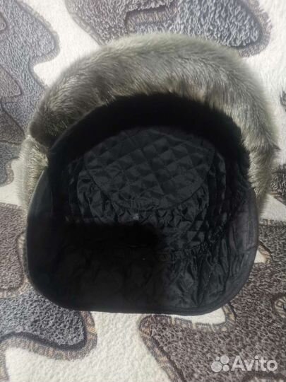 Меховая мужская кепка