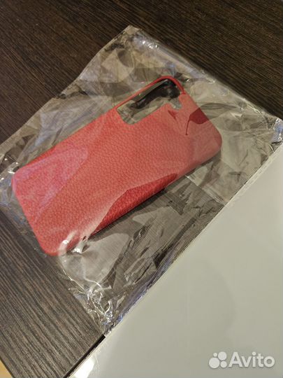 Кожаный чехол для samsung galaxy s22