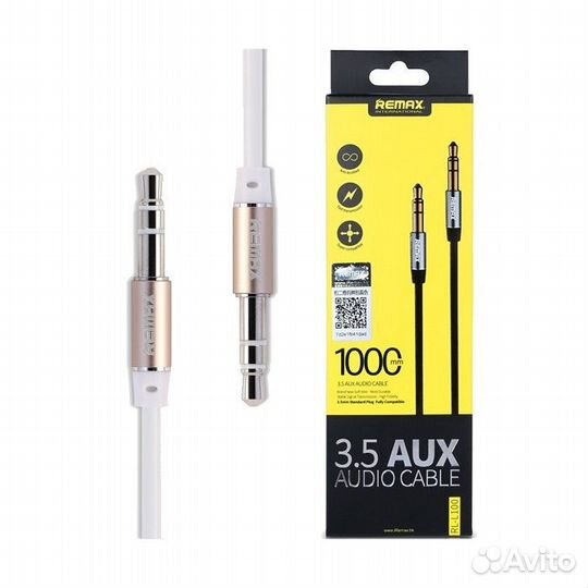 AUX 3.5 Remax RL-L100 (белый)