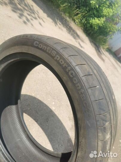 Continental ContiSportContact 5 245/45 R19 и 275/40 R19