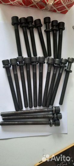 Комплект болтов гбц для vw golf passat transporte