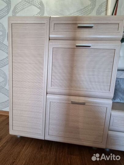 Тумба для обуви обувница шкаф в прихожую Лером