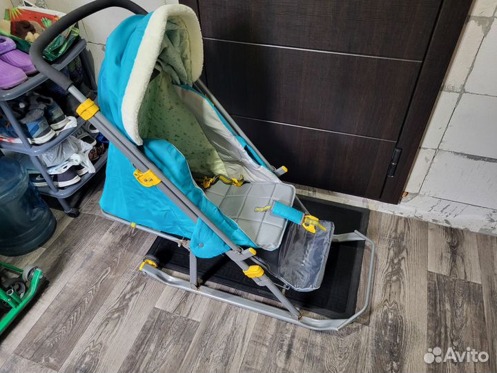 Коляска санки